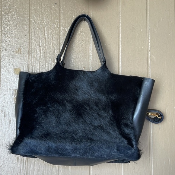 Lía Numa calf hair made in Italy leather bag - Picture 2 of 10